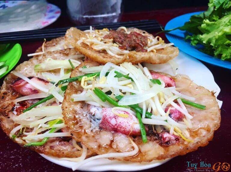 Bánh xèo phong cách ẩm thực Nha Trang