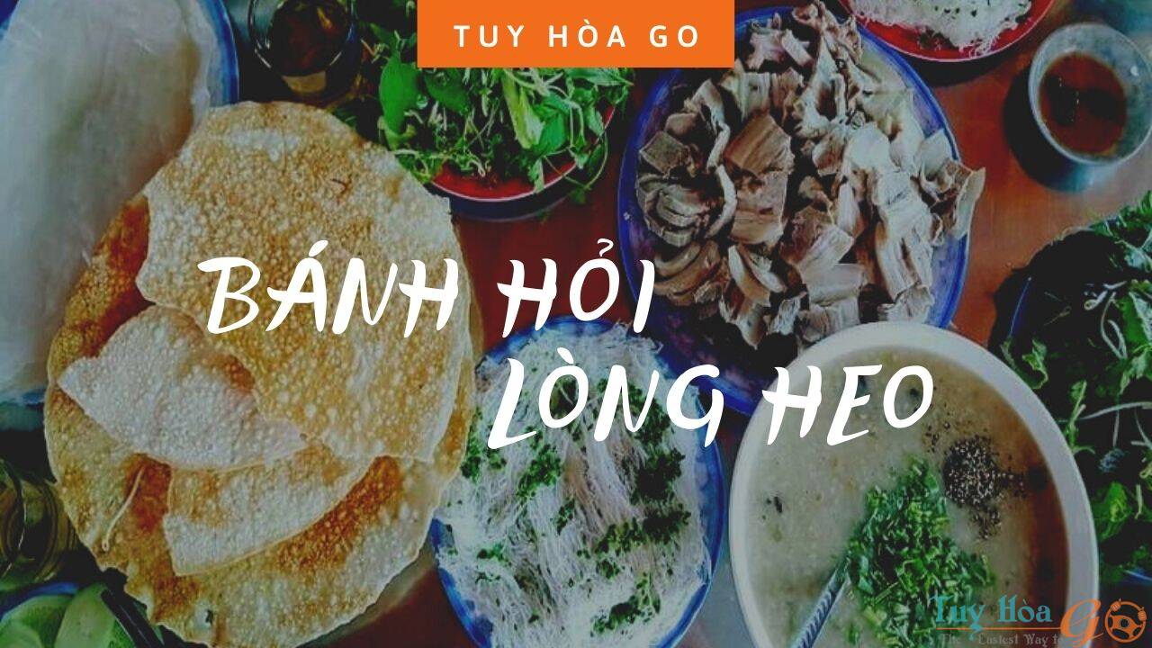 Bánh hỏi lòng heo Phú Yên - Món ăn sáng bình dân xứ Nẫu | Tuy Hòa GO