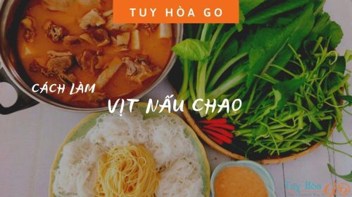 CÁCH LÀM VỊT NẤU CHAO