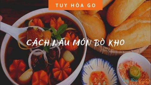 CÁCH NẤU MÓN BÒ KHO